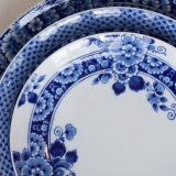 Blue Ming, portelan de o caltatae exceptionala, inspirat din dinastia Ming, reinterpretat, finisaj si decor perfecte